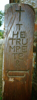 Trumpeter's post, now at Farnham Museum (90K)